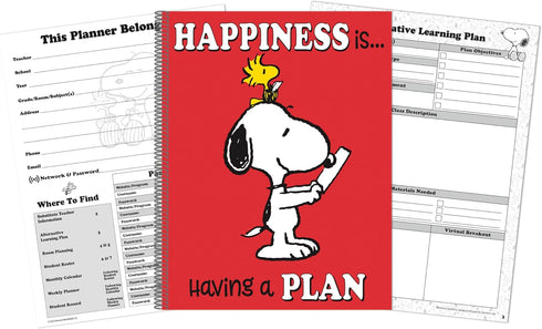 SNOOPY HAPPINESS PLAN BOOK